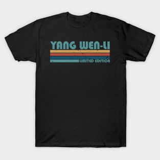 Proud Limited Edition Wen-li Name Personalized Retro Style T-Shirt